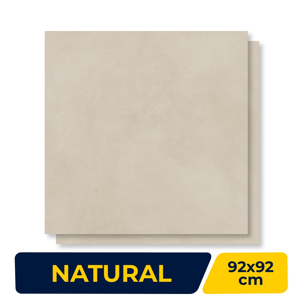Porcelanato Natural Villagres 92x92cm House Beige Retificado - 920068