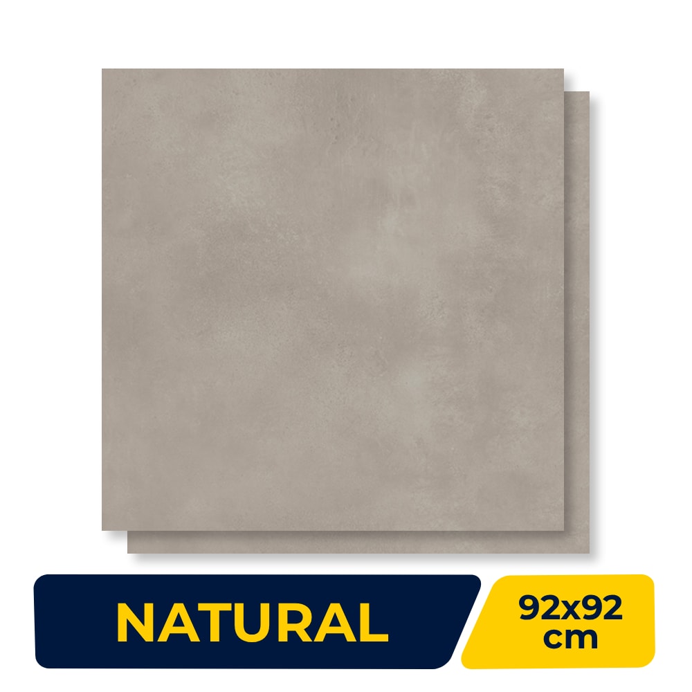 Porcelanato Natural Villagres 92x92cm House Cement Retificado - 920057