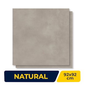 Porcelanato Natural Villagres 92x92cm House Cement Retificado - 920057