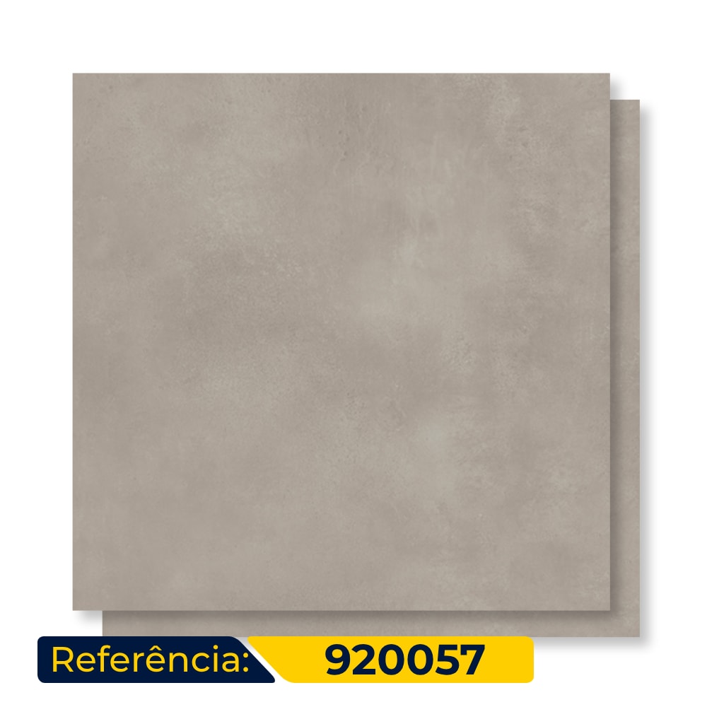Porcelanato Natural Villagres 92x92cm House Cement Retificado - 920057