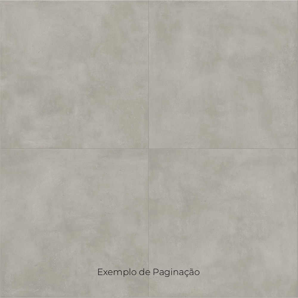 Porcelanato Natural Villagres 92x92cm House Cement Retificado - 920057