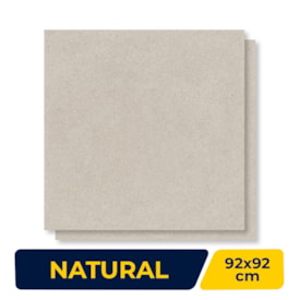 Porcelanato Natural Villagres 92x92cm Street Off White Retificado - 920064