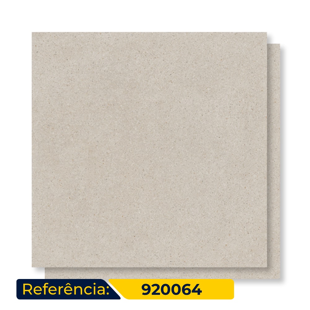 Porcelanato Natural Villagres 92x92cm Street Off White Retificado - 920064