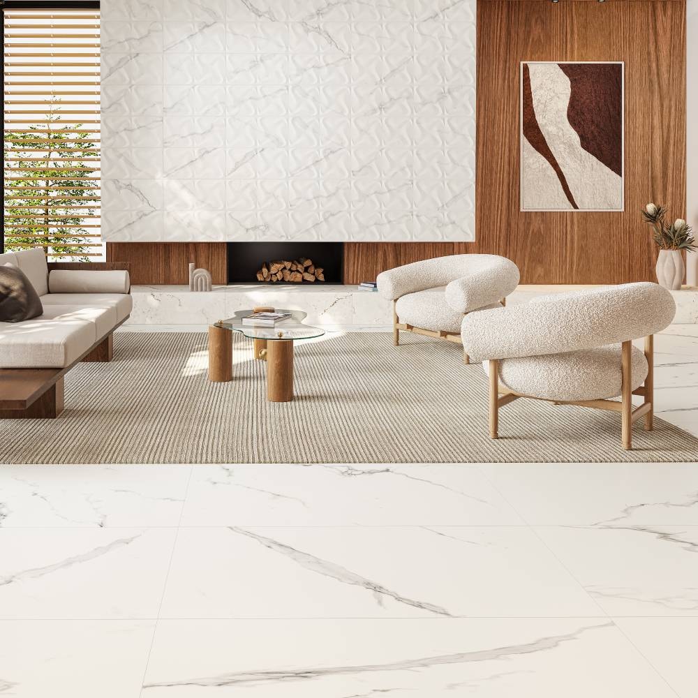 Porcelanato Polido 100x200cm Caixa 2,00m² Incepa Venatino MC Retificado - 98050002