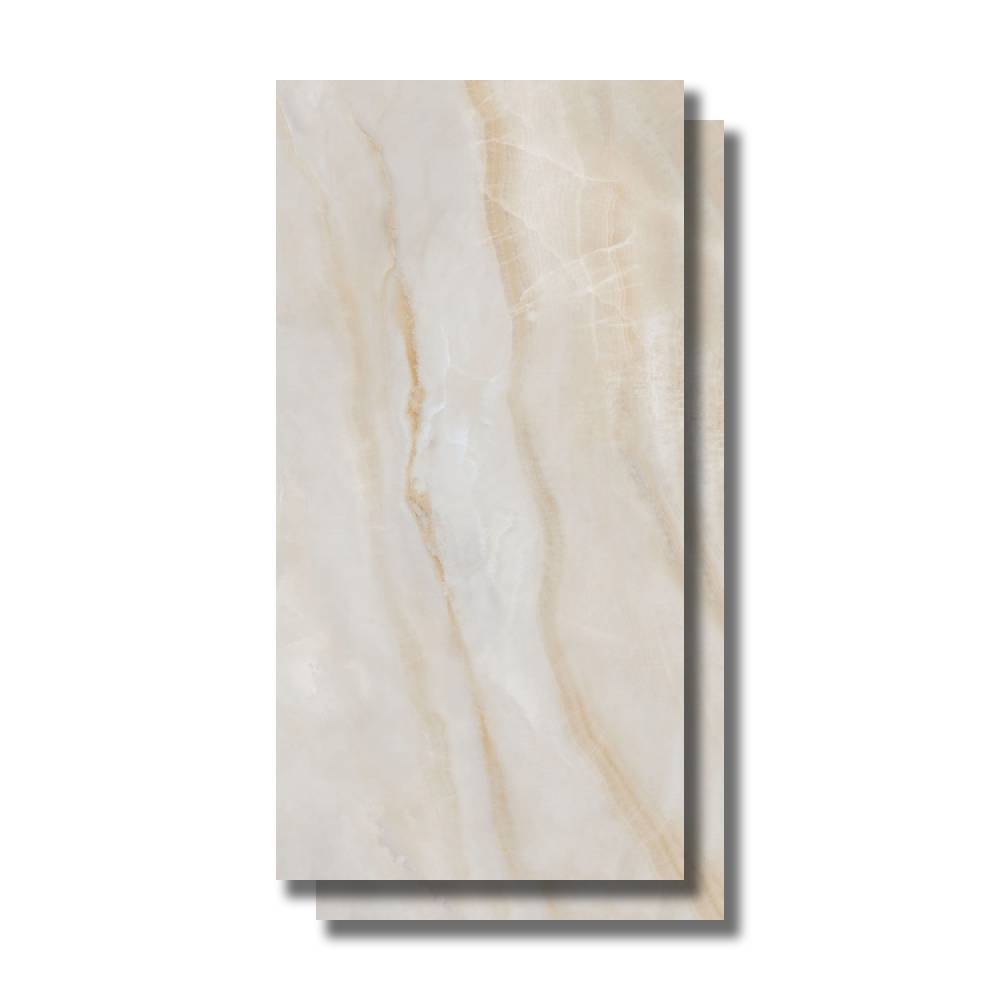 Porcelanato Polido 100x200cm Caixa 2,00m² Roca Allure Retificado - FIC02ZF04