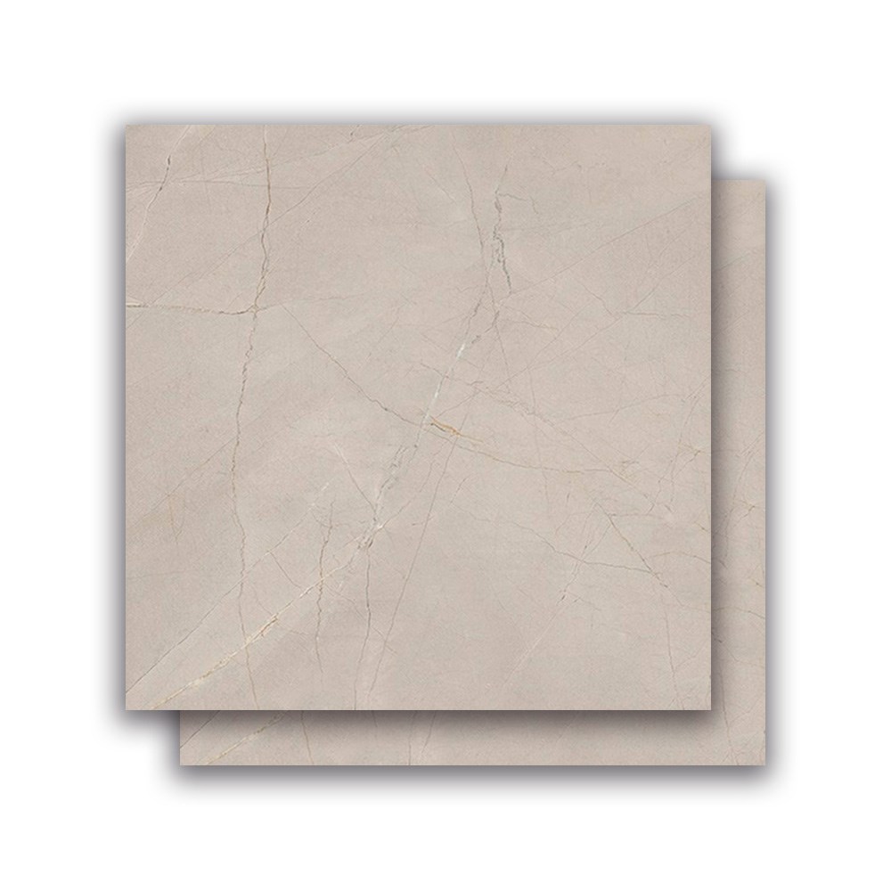 Porcelanato Polido 106.5x106.5cm Caixa 2,27m² Pulpis Grey Polido Retificado - 106028