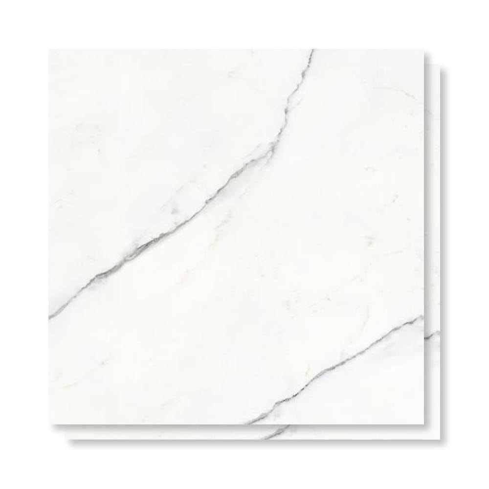 Porcelanato Polido 106,5x106,5cm Caixa 2,27m² Villagres Castellamare Bianco Retificado - 106006