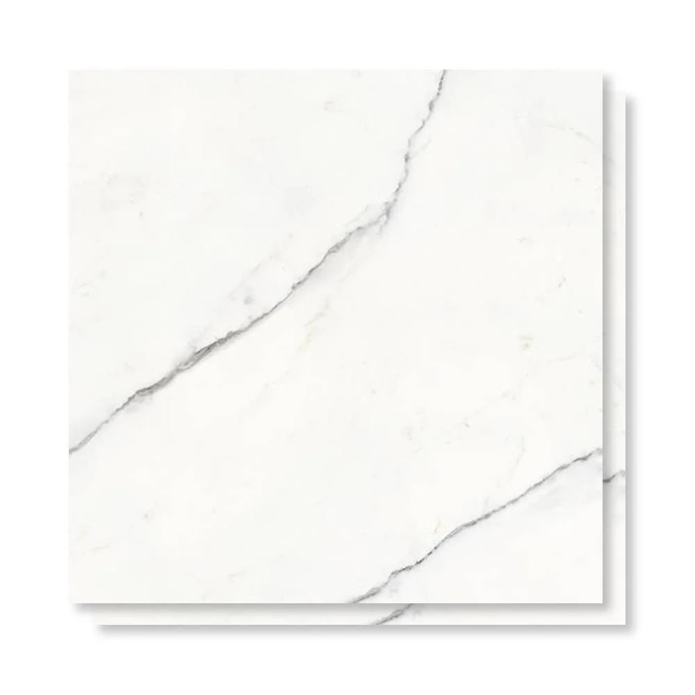 Porcelanato Polido 106,5x106,5cm Caixa 2,27m² Villagres Castellamare Bianco Retificado - 106006