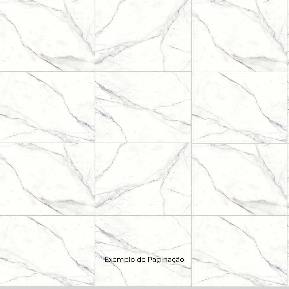 Porcelanato Polido 106,5x106,5cm Caixa 2,27m² Villagres Castellamare Bianco Retificado - 106006