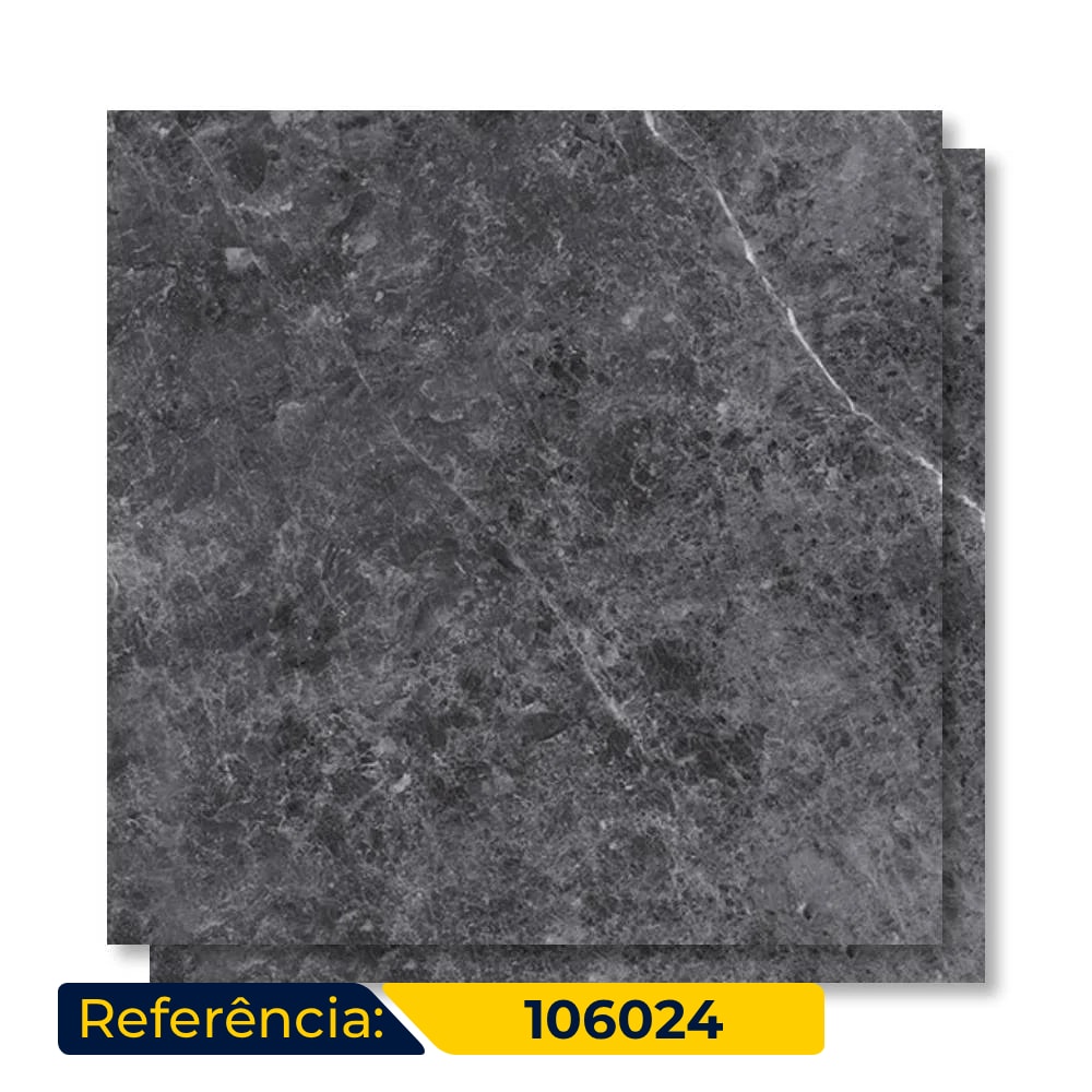 Porcelanato Polido 106,5x106,5cm Caixa 2,27m² Villagres Galaxy - 106024