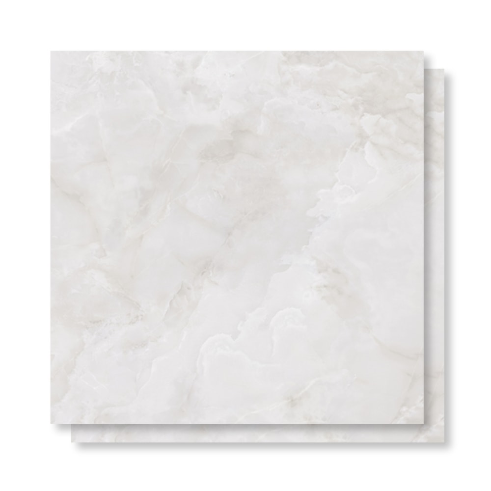 Porcelanato Polido 106,5x106,5cm Caixa 2,27m² Villagres Palazzo Venezia Retificado - 106008