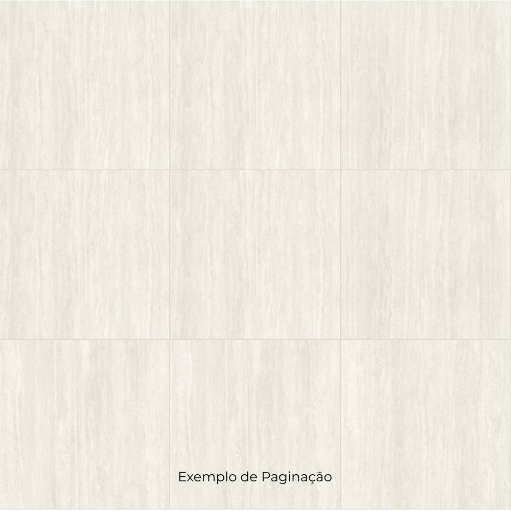 Porcelanato Polido 108x108cm Caixa 2,33m² Villagres Renascence Retficado - 108055