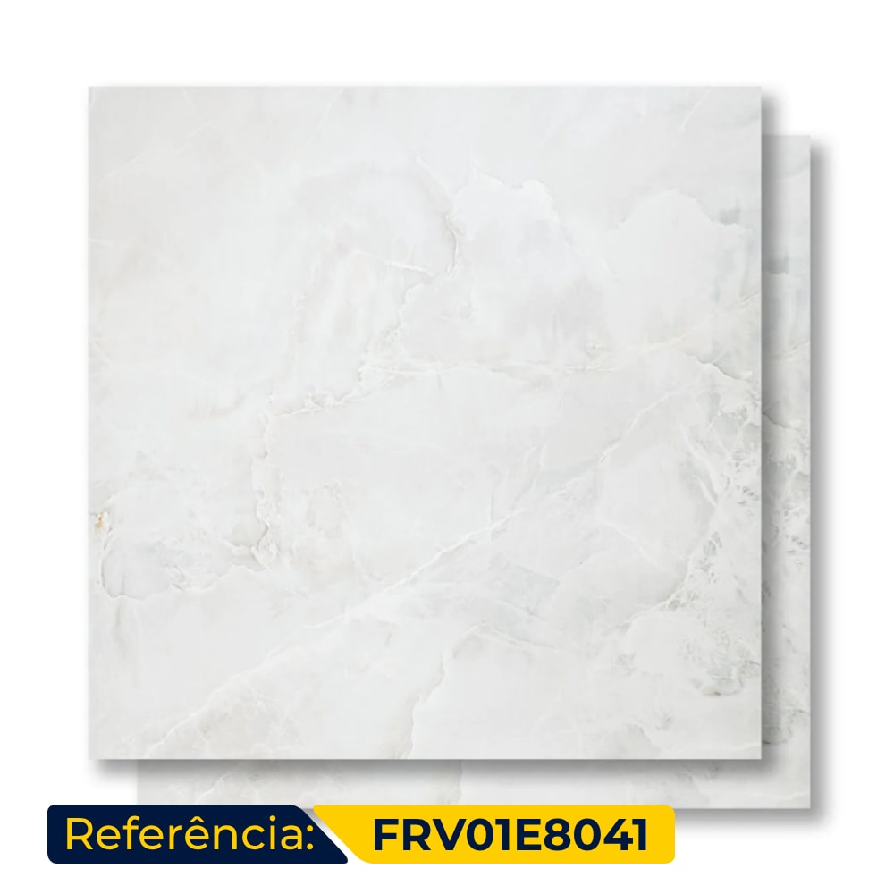 Porcelanato Polido 119,5x119,5cm Caixa 2,85m² Roca Athea Retificado - FRV01E8041