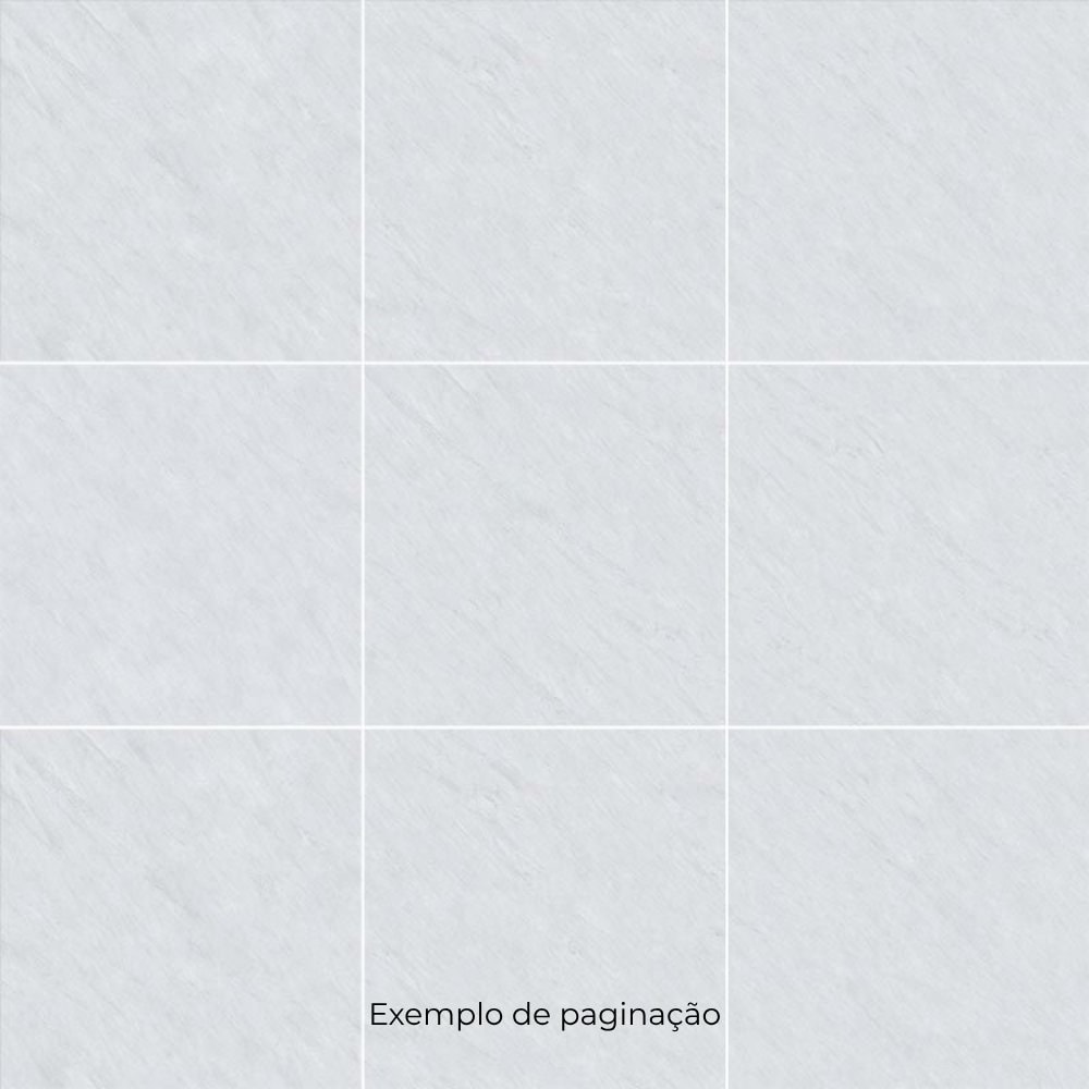 Porcelanato Polido 119x119 Caixa 2,83m² Gaudi Snow Retificado - 84051