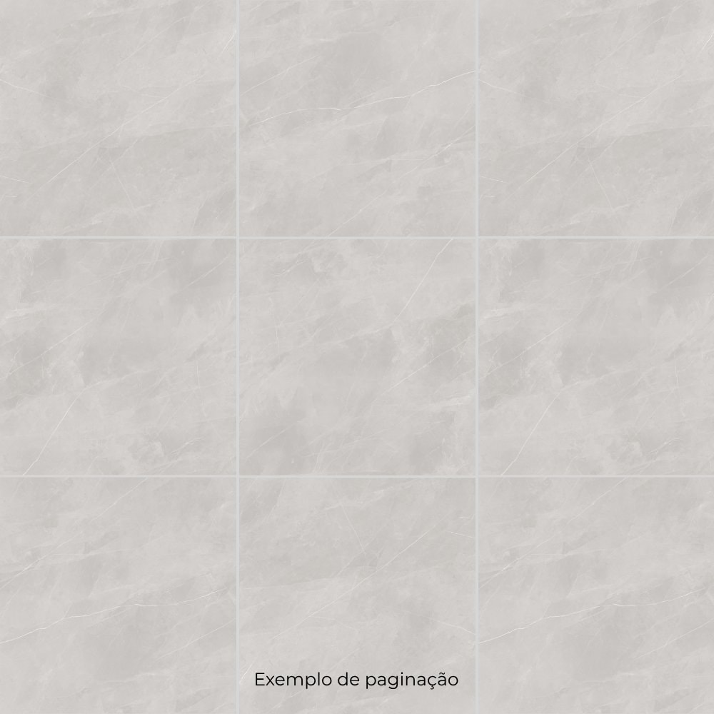 Porcelanato Polido 120x120cm Caixa 2,85m² Incepa Ortiz Cinza Mc Retificado - INC04DO0015A