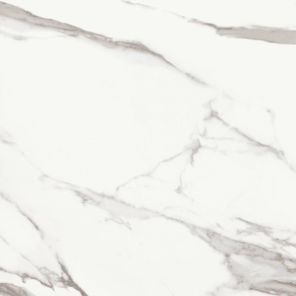 Porcelanato Polido 120x120cm Caixa 2,85m² Roca Calacata Light Micro Crystal Retificado - FOI01E801