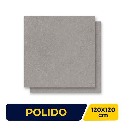 Porcelanato Polido 120x120cm Caixa 2,85m² Roca Limestone Retificado - FDB00E899