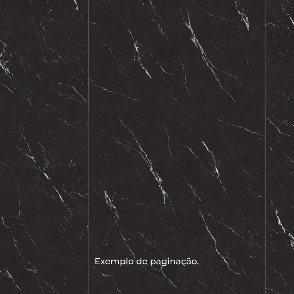 Porcelanato Polido 120x250cm Caixa 2,99m² Roca Nero Marquina Retificado - ROC042300061