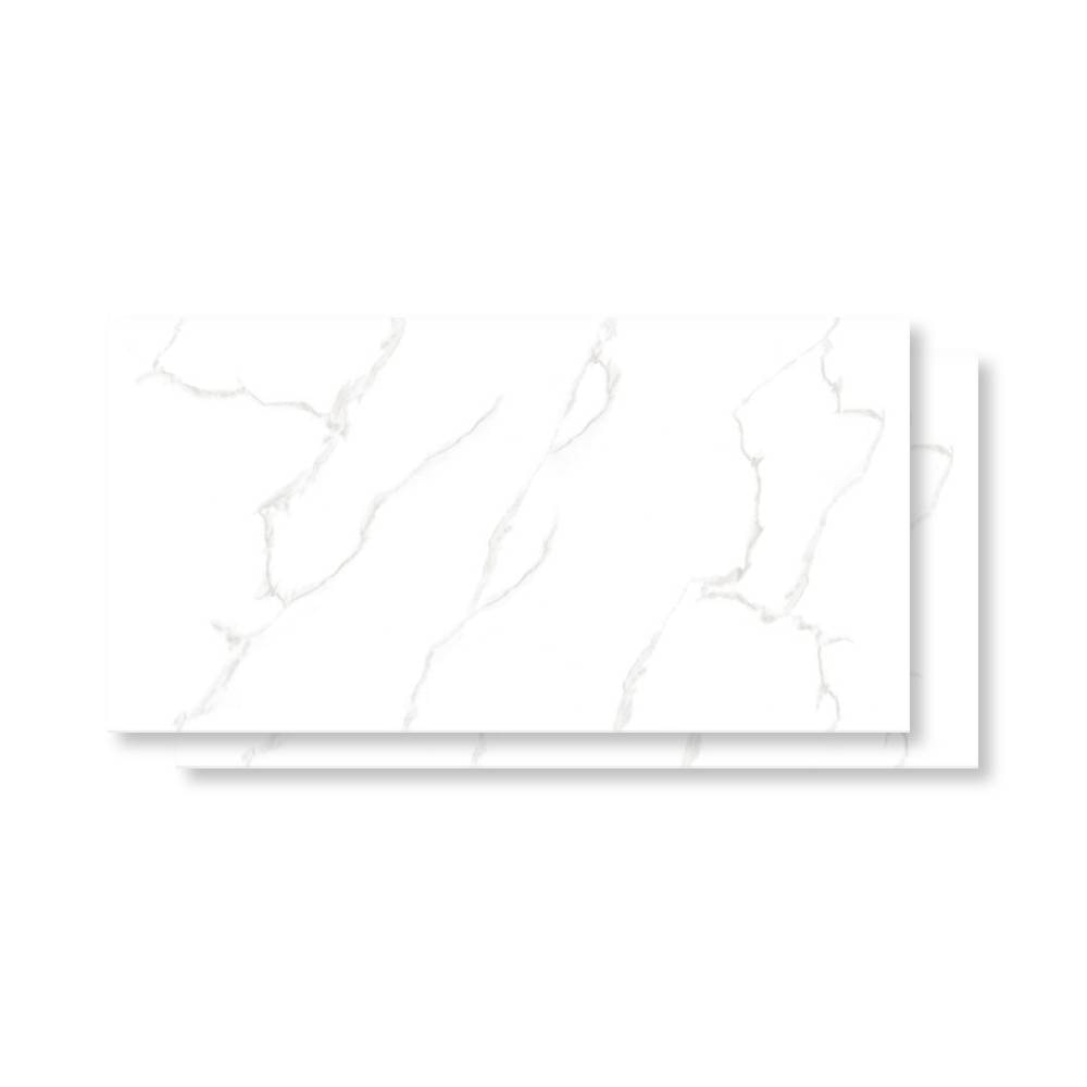 Porcelanato Polido 60x119cm Caixa 2,15m² Gaudi Calacata Endless Retificado - 86541