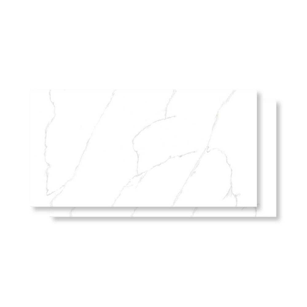 Porcelanato Polido 60x119cm Caixa 2,15m² Gaudi Calacata Endless Retificado - 86541