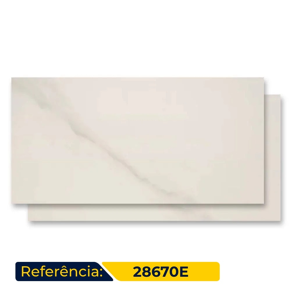 Porcelanato Polido 60x120cm Caixa 1,43m² Portobello Michelangelo Retificado - 28670E