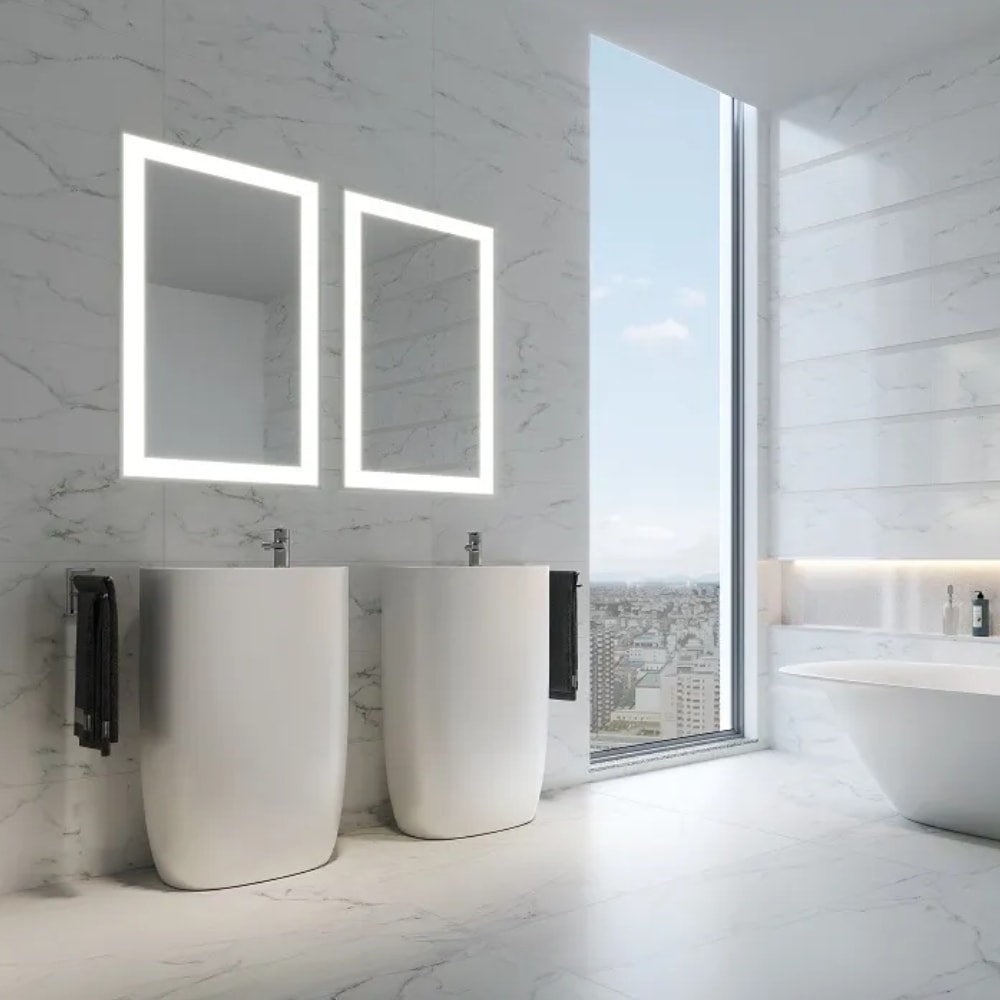 Porcelanato Polido 60x120cm Caixa 2,13m² Roca Carrara Retificado - FJJ0354011