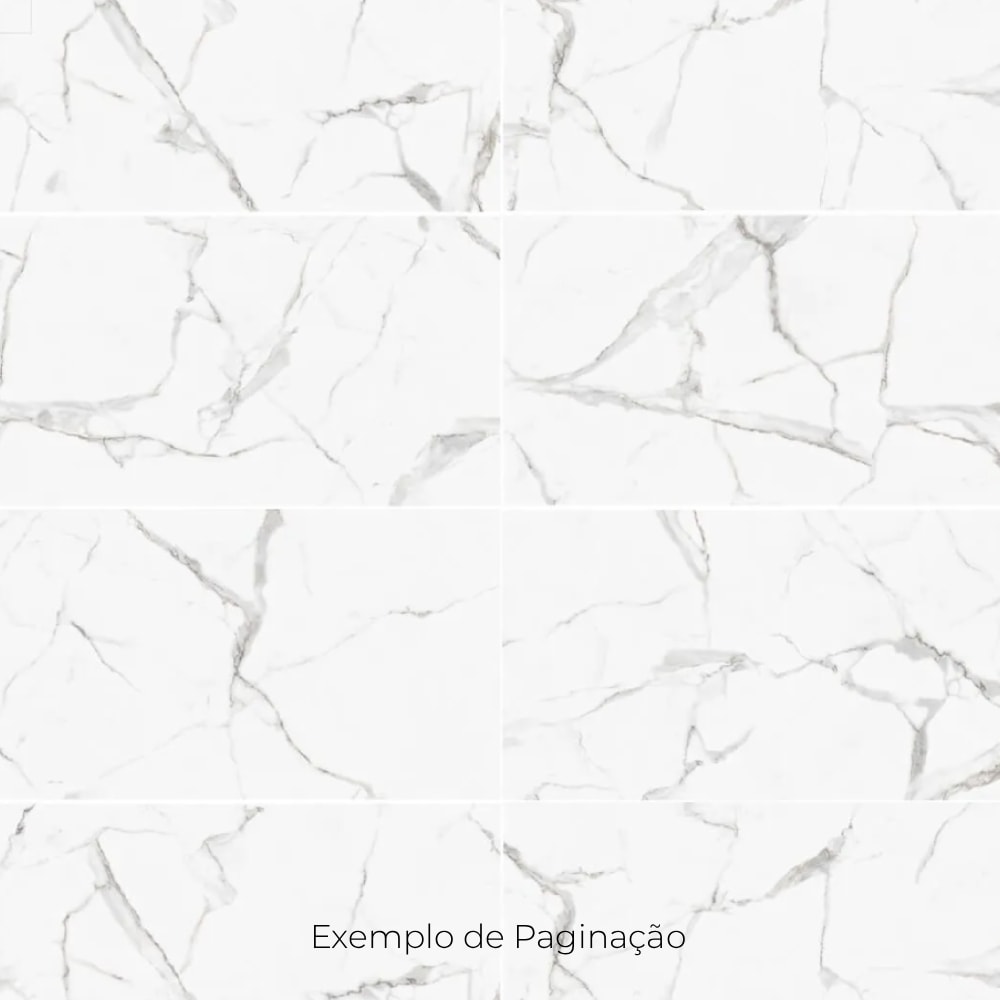 Porcelanato Polido 61x120cm Caixa 2,20m² Damme Calacata Retificado - PR12002