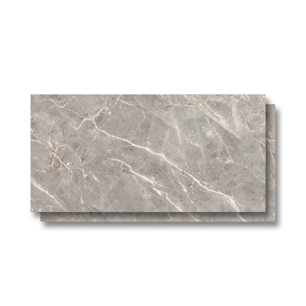 Porcelanato Polido 61x120cm Caixa 2,20m² Damme Pietra Del Portoallo Retificado - PR12268