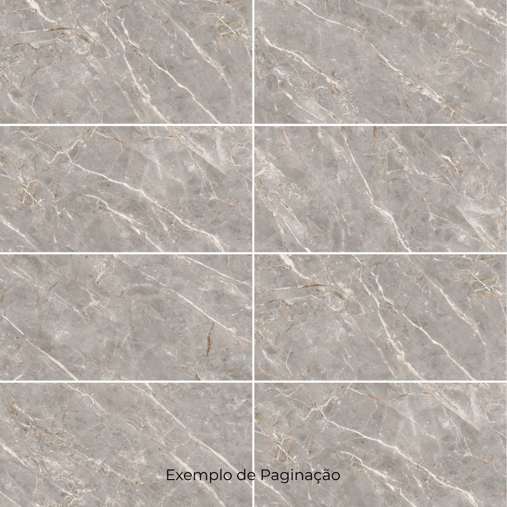 Porcelanato Polido 61x120cm Caixa 2,20m² Damme Pietra Del Portoallo Retificado - PR12268