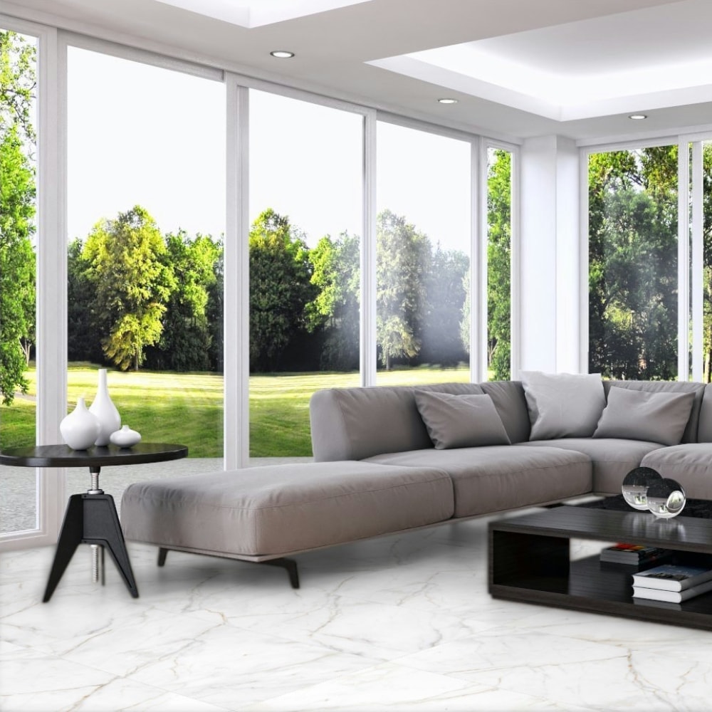 Porcelanato Polido 62x120cm Caixa 2,26m² Castelli Castel Tasso Lux Retificado - P70604