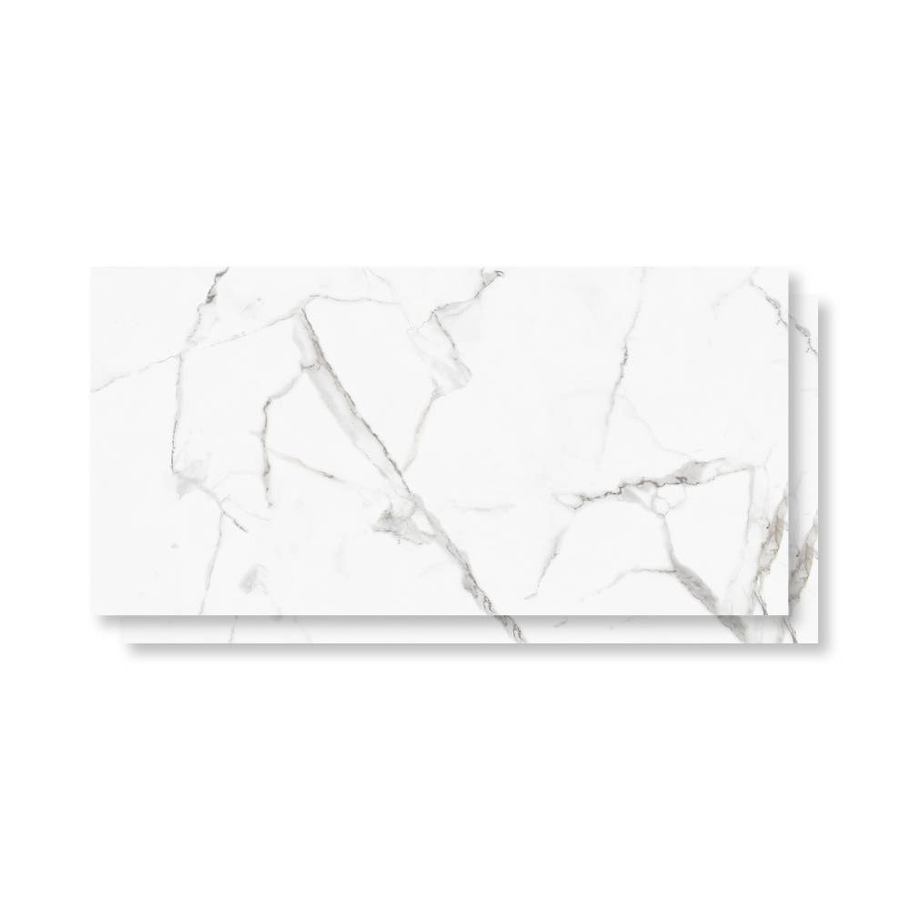 Porcelanato Polido 62x121cm Caixa 2,25m² Damme Calacata Retificado - PR12002