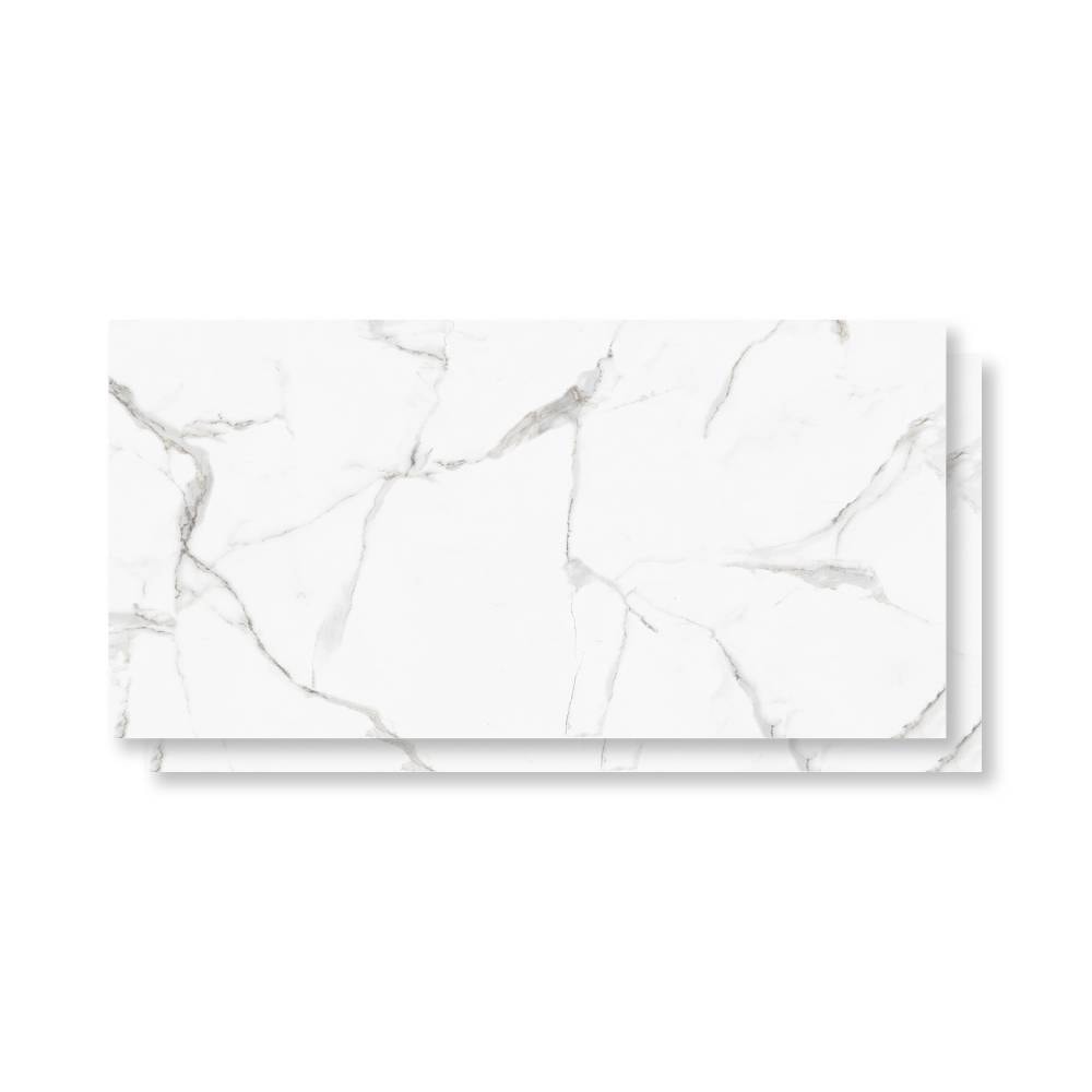 Porcelanato Polido 62x121cm Caixa 2,25m² Damme Calacata Retificado - PR12002