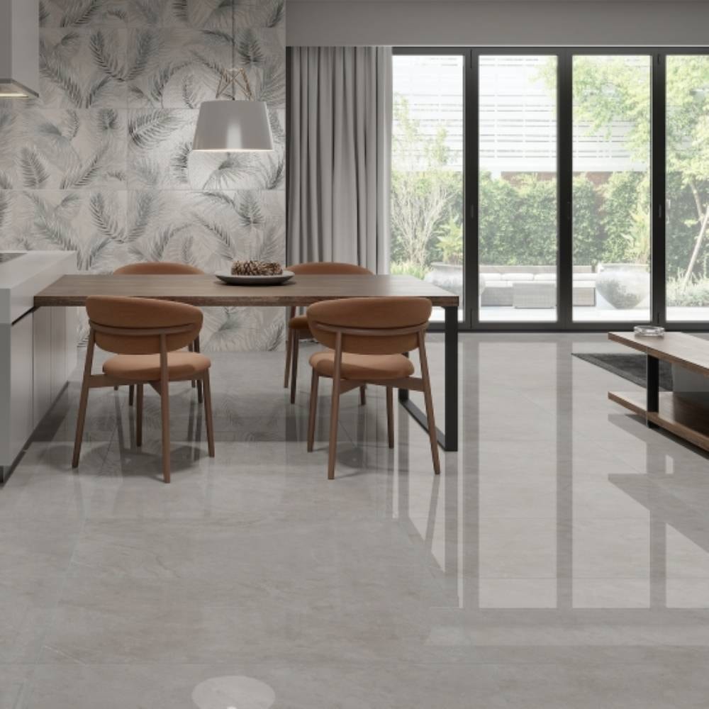 Porcelanato Polido 62x121cm Caixa 2,25m² Damme Gales Retificado - PR12236