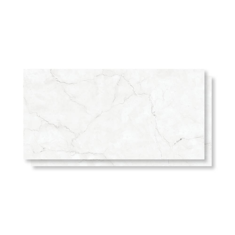 Porcelanato Polido 62x121cm Caixa 2,25m² Damme Maestro Blanc Retificado - PR12170