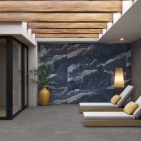 Porcelanato Polido 62x121cm Caixa 2,25m² Damme Ocean Blue Retificado - PR12233