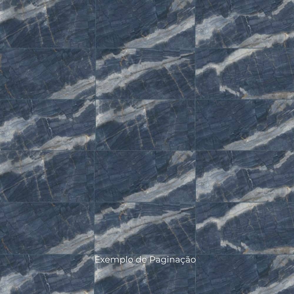Porcelanato Polido 62x121cm Caixa 2,25m² Damme Ocean Blue Retificado - PR12233