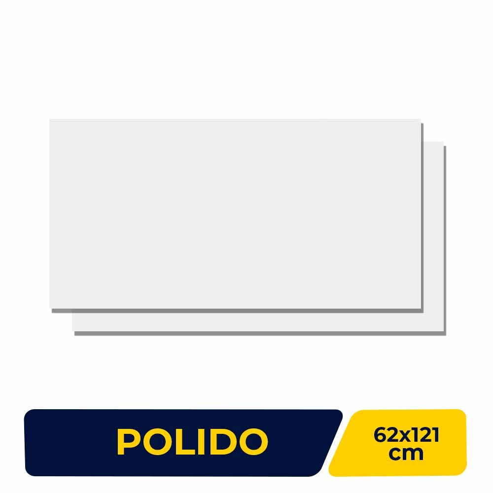 Porcelanato Polido 62x121cm Caixa 2,26m² Castelli Gran Miramare Lux Retificado - P70611