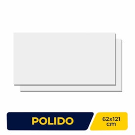 Porcelanato Polido 62x121cm Caixa 2,26m² Castelli Miramare Lux Retificado - P70611