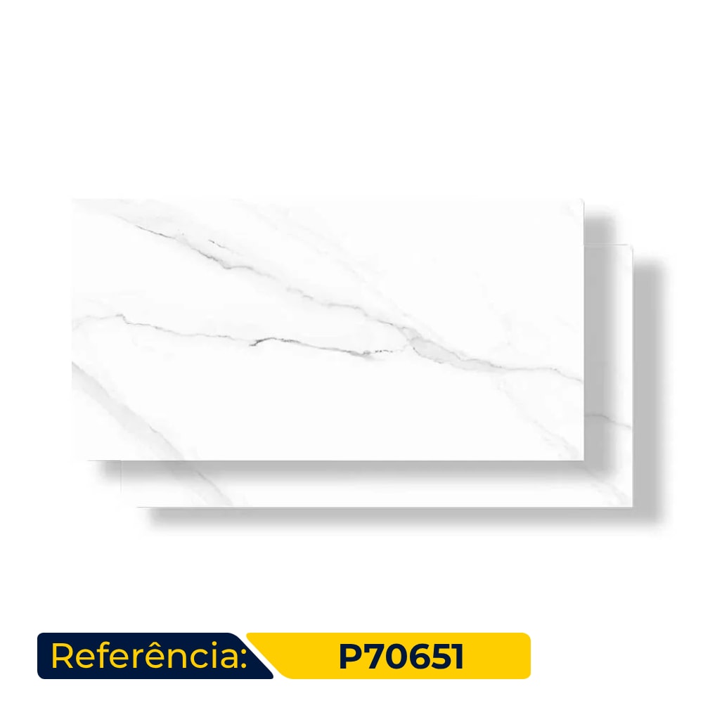 Porcelanato Polido 62x121cm Caixa 2,26m² Castelli Peterhof Lux Retificado - P70651
