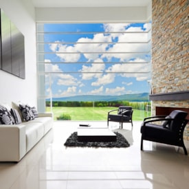 Porcelanato Polido 62x62cm Caixa 2,66m² Delta Avório Retificado - 2454