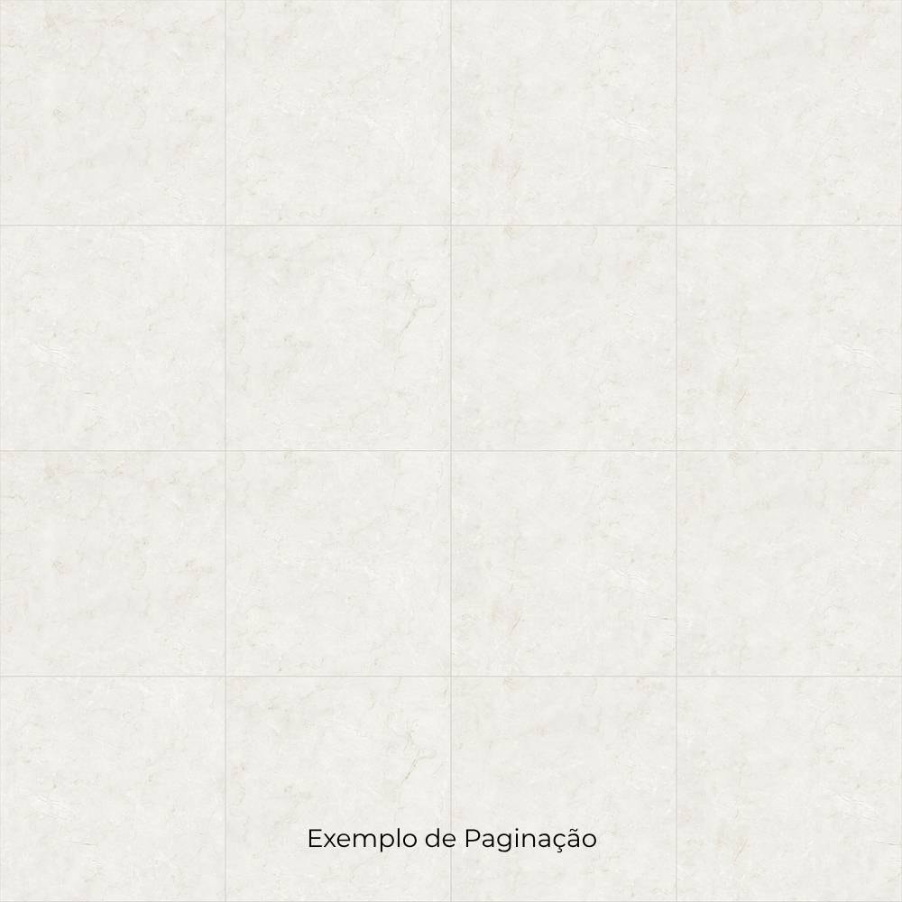 Porcelanato Polido 70x70cm Caixa 2,44m² Delta Crema Marfim Retificado - 2313-A