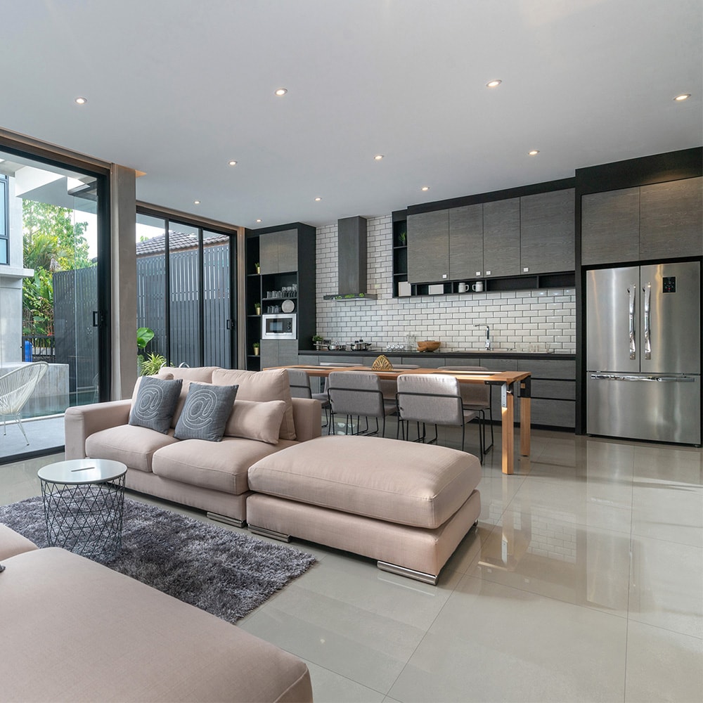 Porcelanato Polido 70x70cm Caixa 2,44m² Duragres Dallas Gray Retificado - 2553