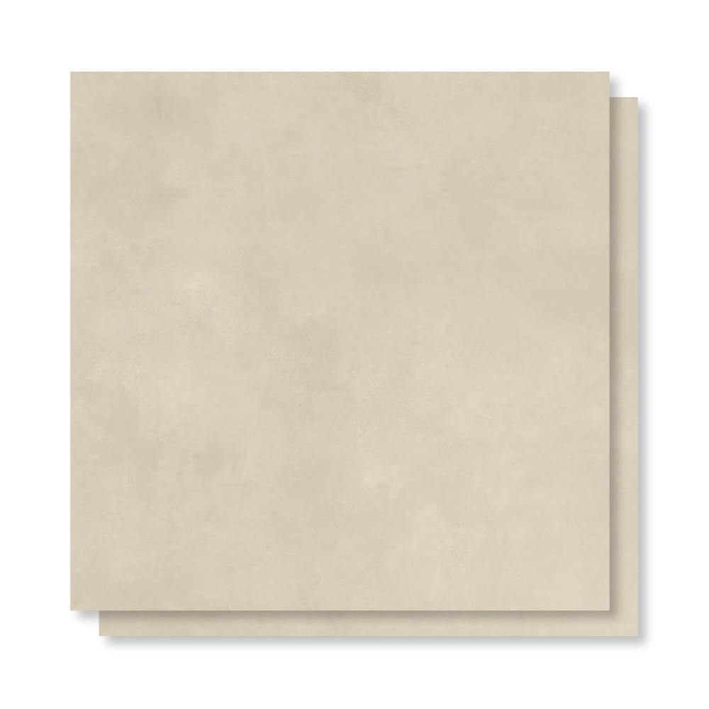 Porcelanato Polido 71x71cm Caixa 2,52m² Savane Urban Bege Retificado