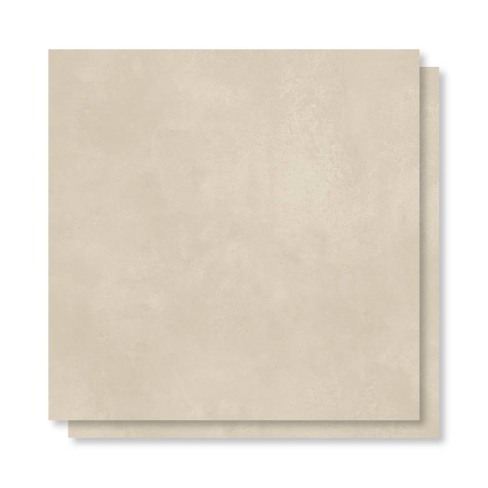 Porcelanato Polido 71x71cm Caixa 2,52m² Savane Urban Bege Retificado