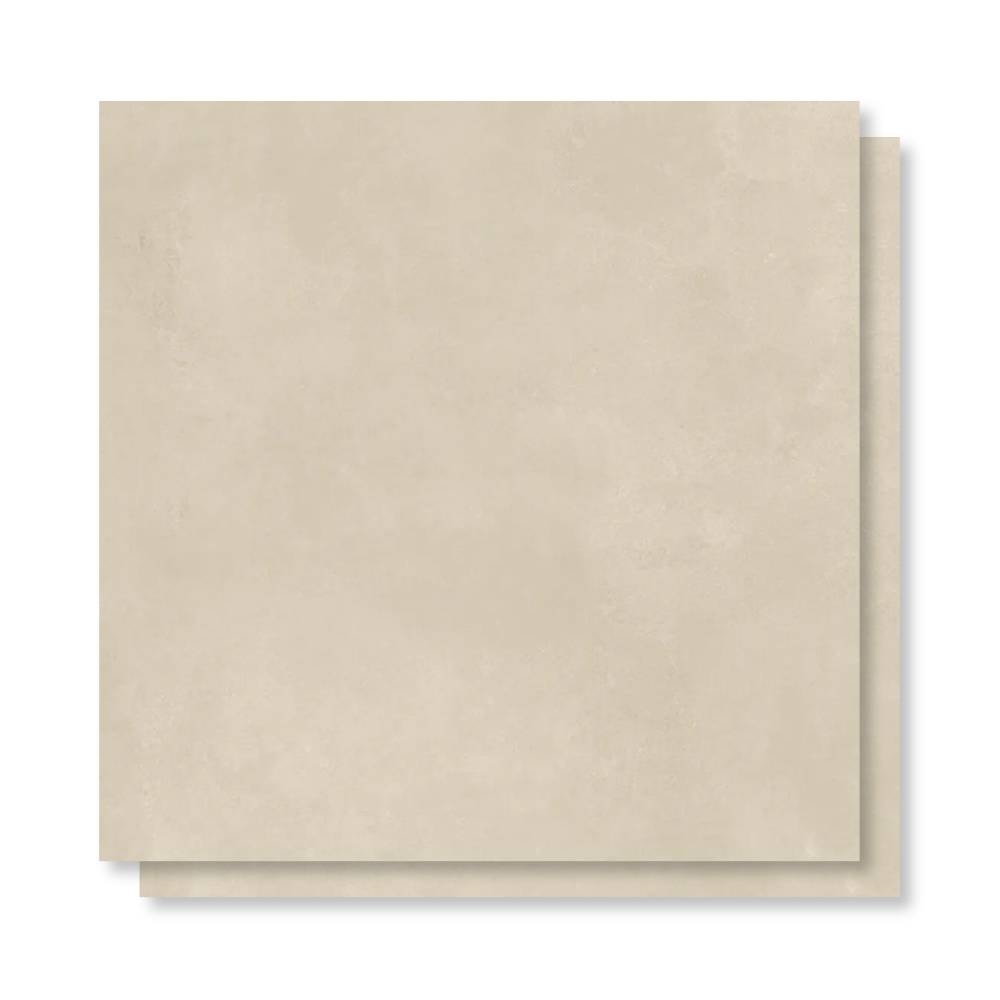 Porcelanato Polido 71x71cm Caixa 2,52m² Savane Urban Bege Retificado
