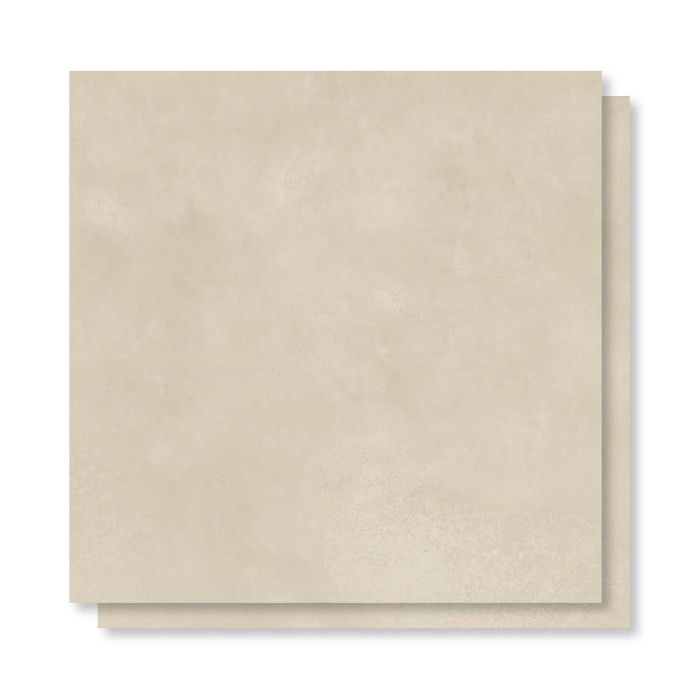 Porcelanato Polido 71x71cm Caixa 2,52m² Savane Urban Bege Retificado