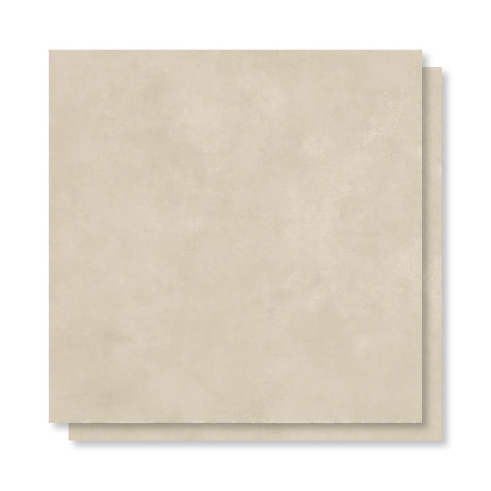 Porcelanato Polido 71x71cm Caixa 2,52m² Savane Urban Bege Retificado
