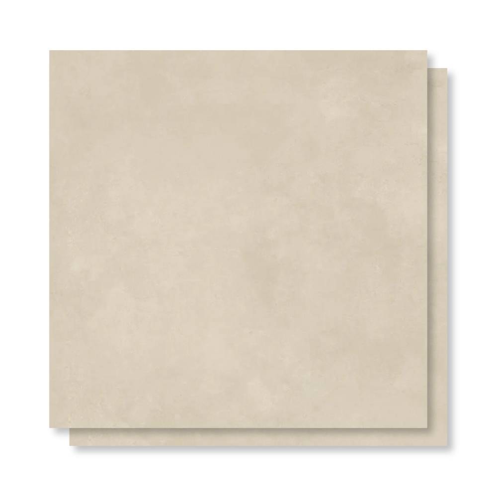 Porcelanato Polido 71x71cm Caixa 2,52m² Savane Urban Bege Retificado