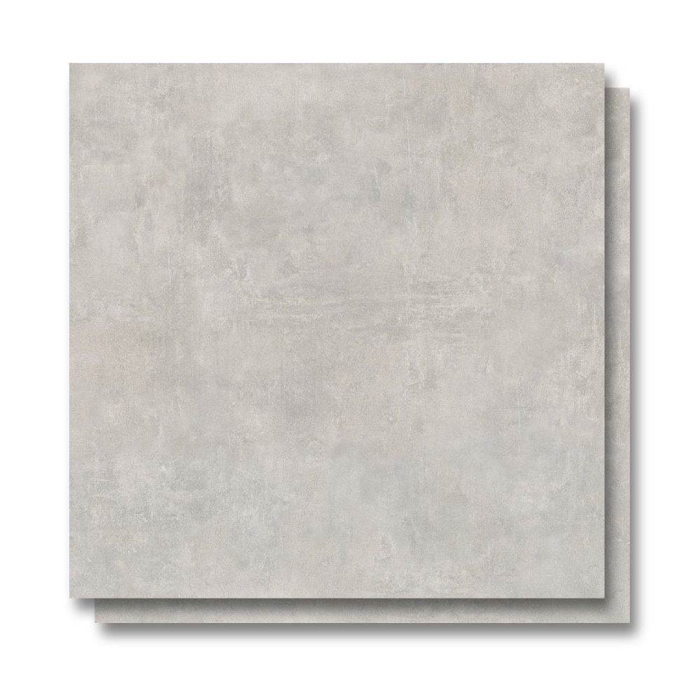 Porcelanato Polido 71x71cm Caixa 2,52m² ViaRosa Metropole Cement Retificado - PTR71080