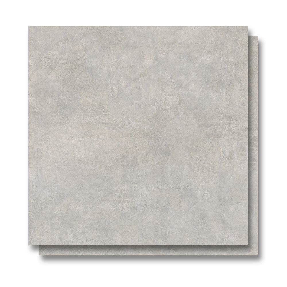 Porcelanato Polido 71x71cm Caixa 2,52m² ViaRosa Metropole Cement Retificado - PTR71080